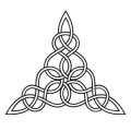 Celtycki 13 szablon malarski