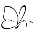 Motyl 444 szablon malarski