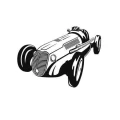 Auto sportowe 817 szablon malarski