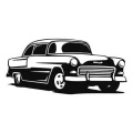 Pojazd buick 816 szablon malarski