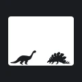 Dinozaury 148 tablica suchościeralna