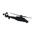 Szablon malarski helikopter szturmowy 16sm00