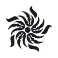 Szablon do malowania dekoracja abstrakcyjna 18sm40