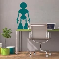 Szablon do malowania dla dzieci robocik 18sm44