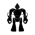 Szablon malarski mech bojowy 18sm51