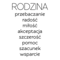Szablon malarski rodzina przebaczenie radość miłość 19sm44