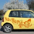 Kwiaty motyl 900 szablon malarski