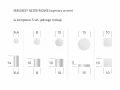 Magnes neodymowy różne rodzaje - 5szt