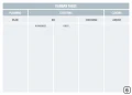 Tablica suchościeralna lean kanban table 106
