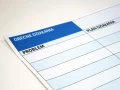 Tablica suchościeralna planowanie działań lean 071