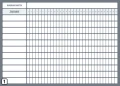 Tablica suchościeralna lean diagram gantta 113
