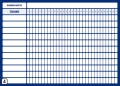 Tablica suchościeralna lean diagram gantta 113