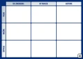 Tablica suchościeralna lean kanban board 116