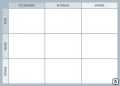 Tablica suchościeralna lean kanban board 116