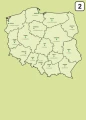 Suchościeralna mapa polski tablica 238