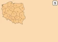 Suchościeralna mapa polski tablica 240