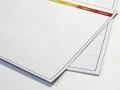 Tablica suchościeralna lean planer tygodniowy z godzinami 054