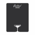 Naklejka samoprzylepna tablicowa cocktail menu 2tk52