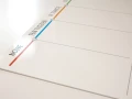 Tablica suchościeralna kanban lean 097