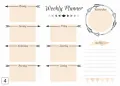 Tablica suchościeralna 405 weekly planner
