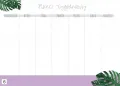 Tablica suchościeralna 410 planer tygodnia
