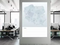 Suchościeralna mapa polski tablica 191