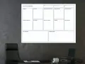 Tablica suchościeralna lean canvas 100