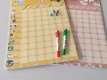 Indywidualna tablica suchościeralna magnetyczna dwustronna na podkładzie pcv 5 mm z nadrukiem w rozmiarze a3 ( 29,7x42cm)