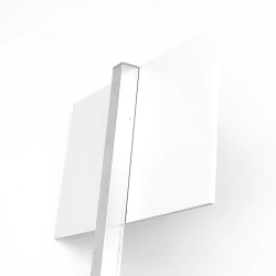 Słupek aluminiowy do tabliczek