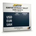 Tablica magnetyczna suchościeralna w ramie aluminiowej z twoim nadrukiem na wymiar