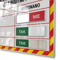 Tablica magnetyczna suchościeralna w ramie aluminiowej z twoim nadrukiem na wymiar