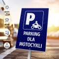 Tabliczka parkingowa: Parking dla motocykli