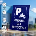 Tabliczka parkingowa: Parking dla motocykli