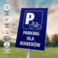 Tabliczka parkingowa: Parking dla rowerów