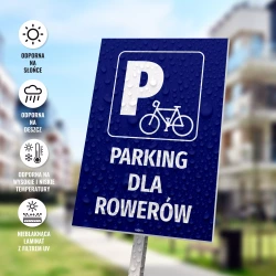 Tabliczka parkingowa: Parking dla rowerów