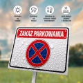 Tabliczka parkingowa: Zakaz parkowania