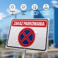 Tabliczka parkingowa: Zakaz parkowania