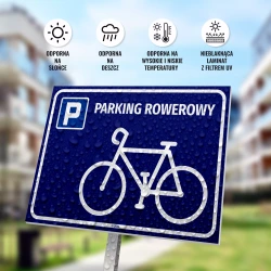 Tabliczka informacyjna: Parking rowerowy