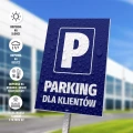 Tabliczka: Parking dla klientów