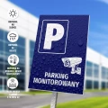 Tabliczka: Parking monitorwany
