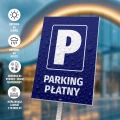 Tabliczka parkingowa: Parking płatny