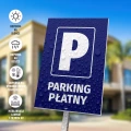 Tabliczka parkingowa: Parking płatny