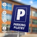 Tabliczka parkingowa: Parking płatny