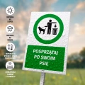 Tabliczka: Posprzątaj po swoim psie