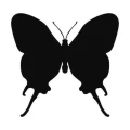 Motyl 20 naklejka samoprzylepna