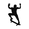 Skater 804 naklejka samoprzylepna