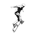 Skater 1020 naklejka samoprzylepna
