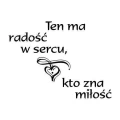 Sentencja 1250 naklejka samoprzylepna