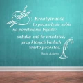 Sentencja 1251 naklejka samoprzylepna