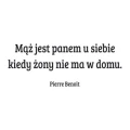 Cytat: mąż jest panem u siebie 1750 szablon malarski